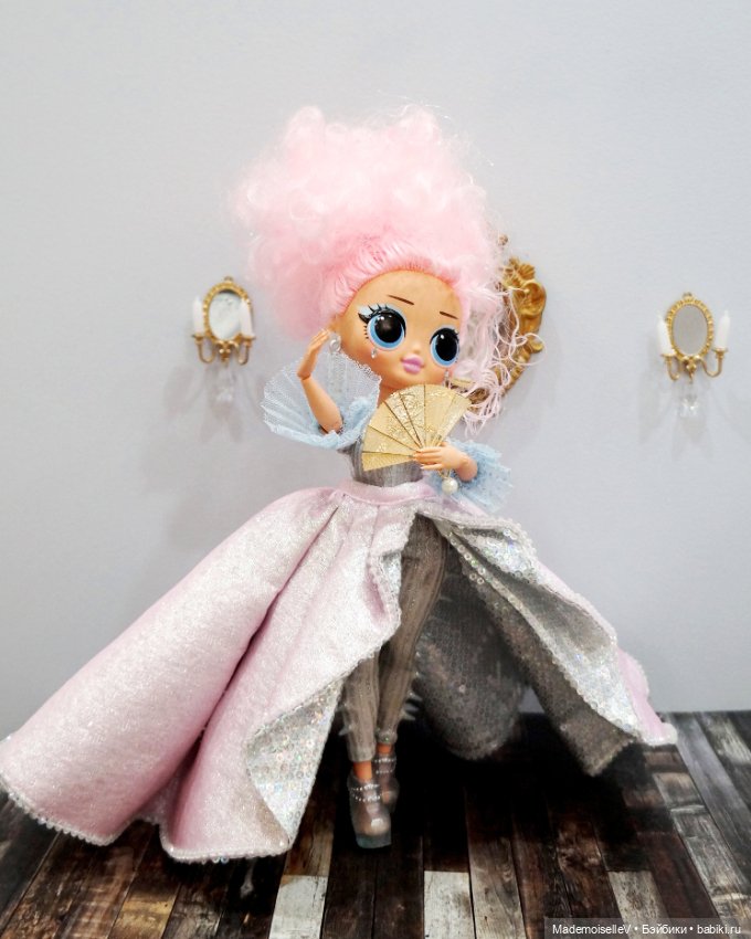 Веер складной — Украшения и очки для кукол