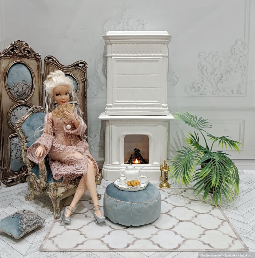 Веер складной — Украшения и очки для кукол (фото 7)