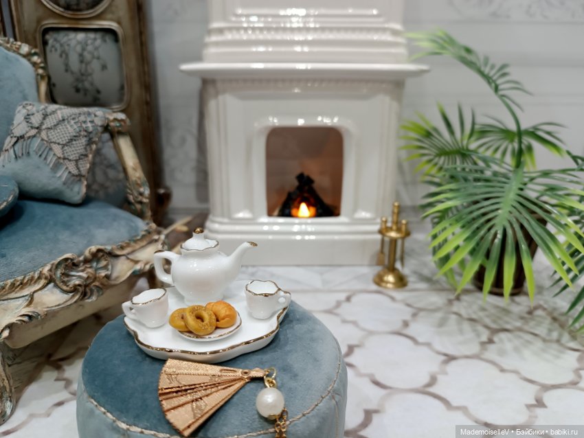 Веер складной — Украшения и очки для кукол (фото 8)