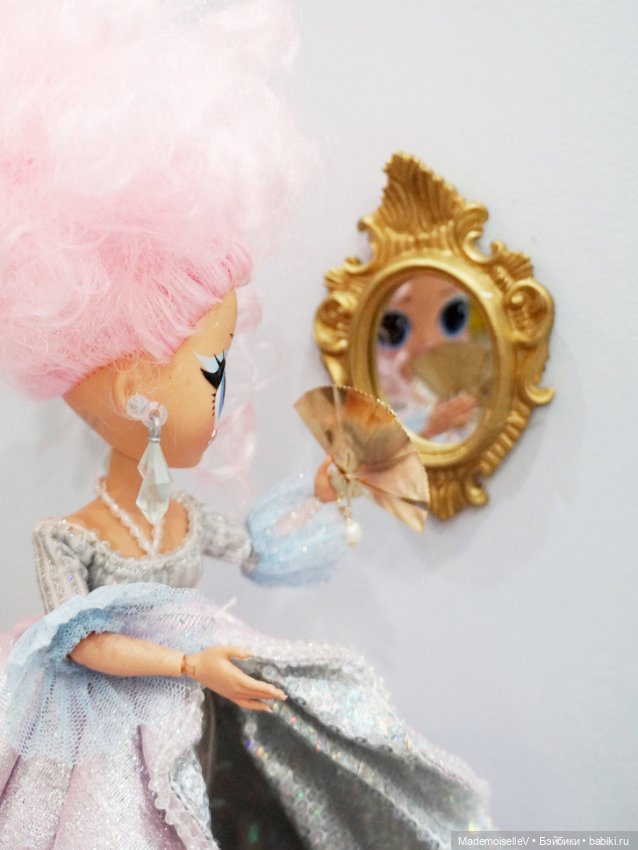 Веер складной — Украшения и очки для кукол