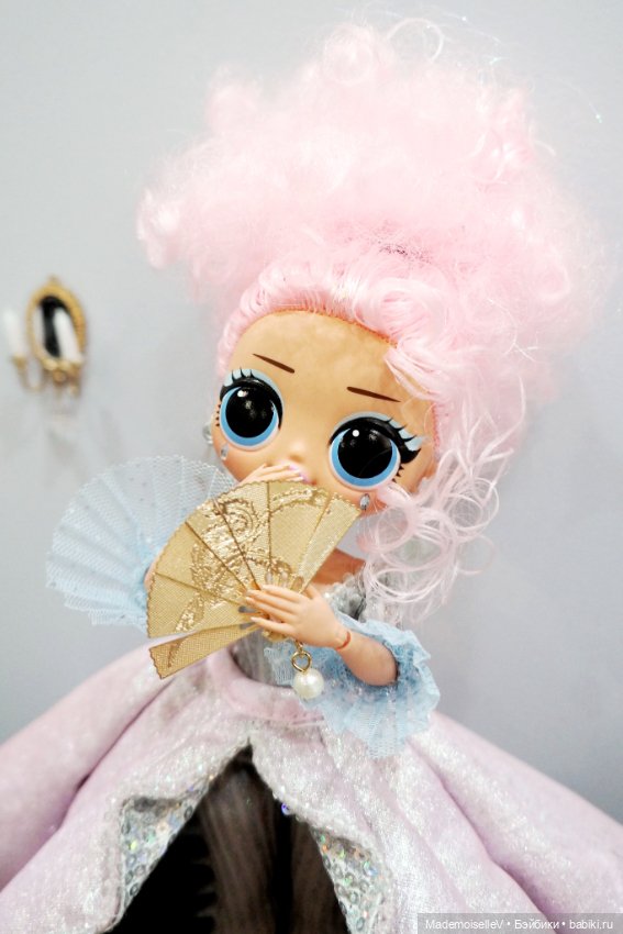 Веер складной — Украшения и очки для кукол