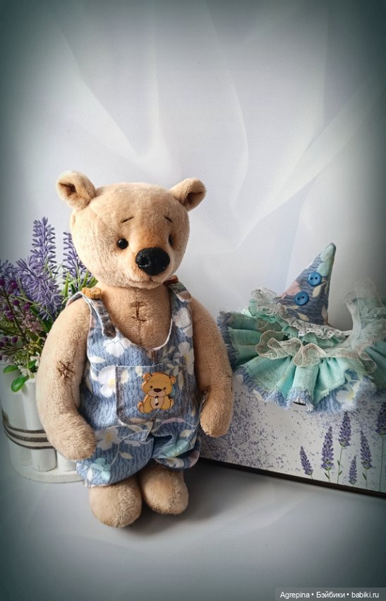 Мишка Кубик — Авторские игрушки (фото 6)