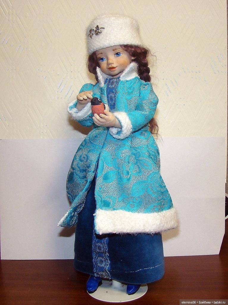 Интерьерная кукла: Боярышня- Снегурочка (фото 2)