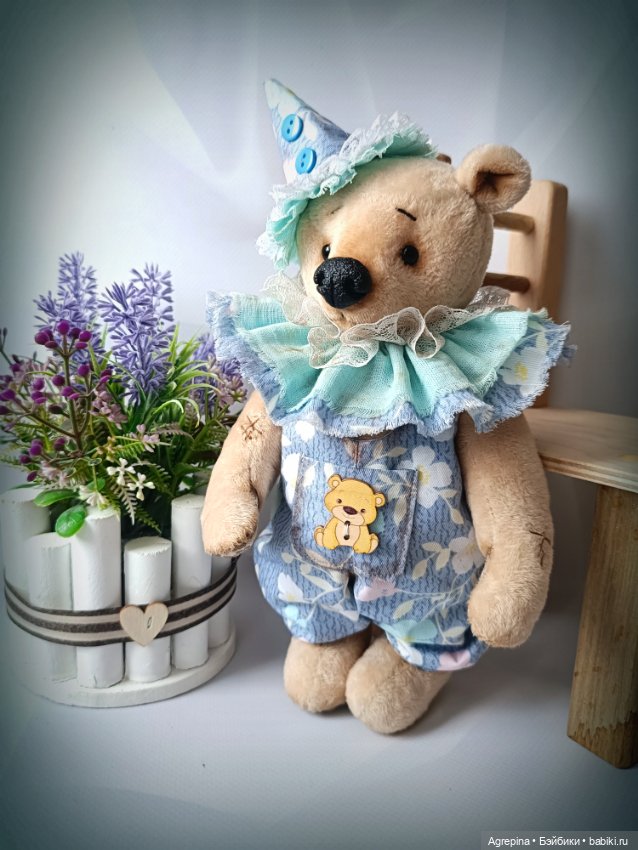 Мишка Кубик — Авторские игрушки (фото 4)