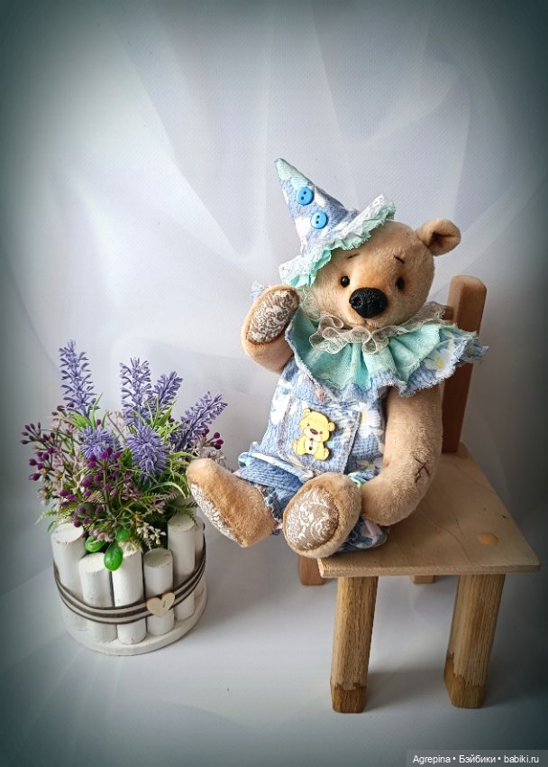 Мишка Кубик — Авторские игрушки (фото 2)