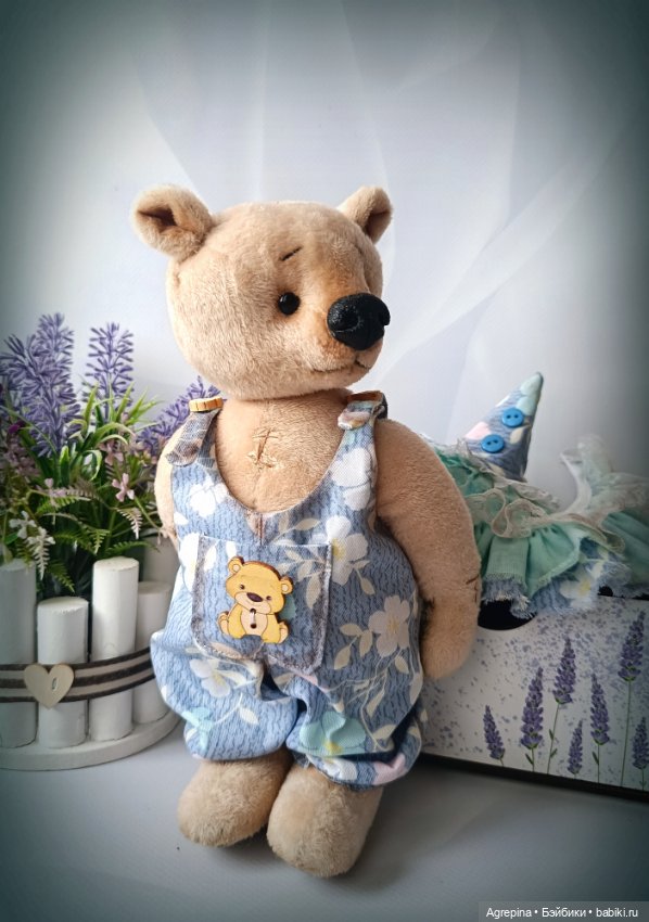 Мишка Кубик — Авторские игрушки (фото 7)