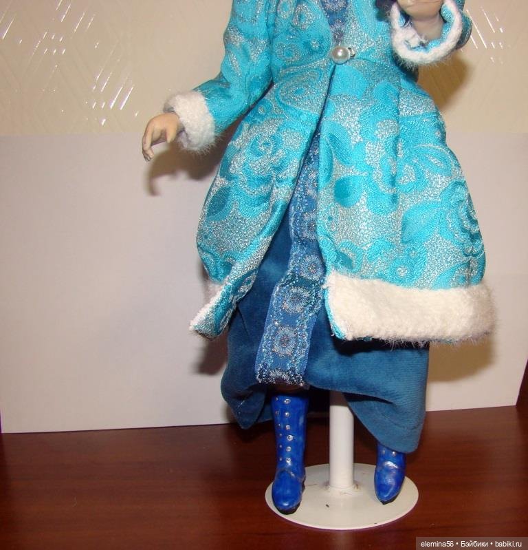 Интерьерная кукла: Боярышня- Снегурочка (фото 3)