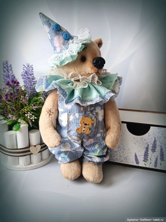 Мишка Кубик — Авторские игрушки (фото 5)