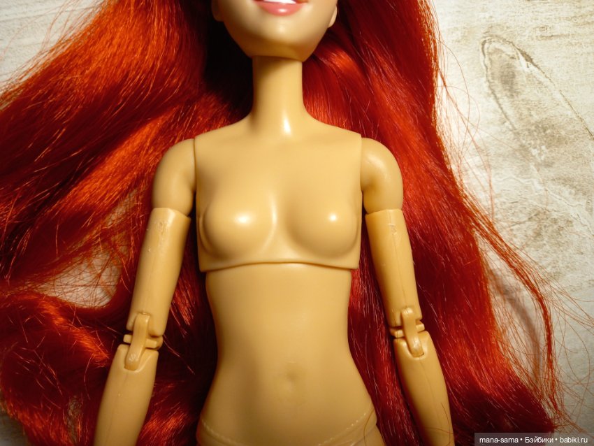 Ариель Диснейстор на теле Маттел МТМ (фото 7)