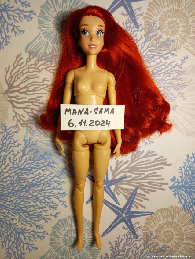 Ариель Диснейстор на теле Маттел МТМ (фото 8)