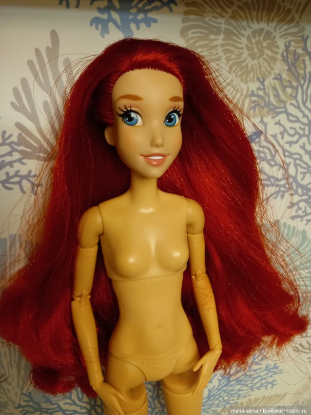 Ариель Диснейстор на теле Маттел МТМ (фото 6)