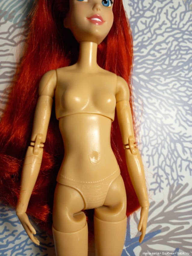 Ариель Диснейстор на теле Маттел МТМ (фото 3)
