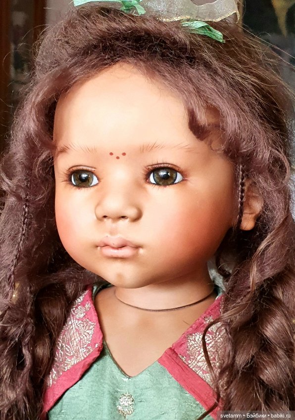 Маниша, Annette Himstedt — Фарфоровые куклы (фото 4)