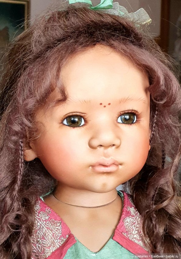 Маниша, Annette Himstedt — Фарфоровые куклы (фото 2)