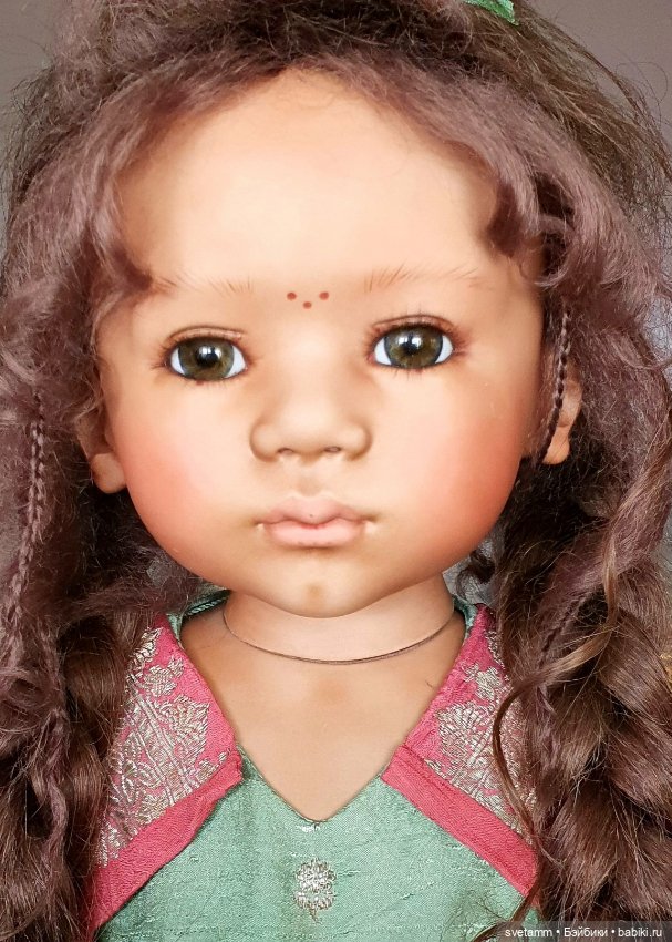Маниша, Annette Himstedt — Фарфоровые куклы (фото 3)