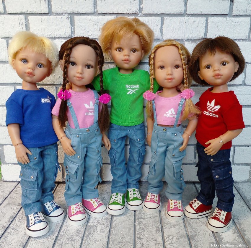 Обувь для кукол Паола Рейна 32-34 см. и кукол аналогичного формата (фото 7)