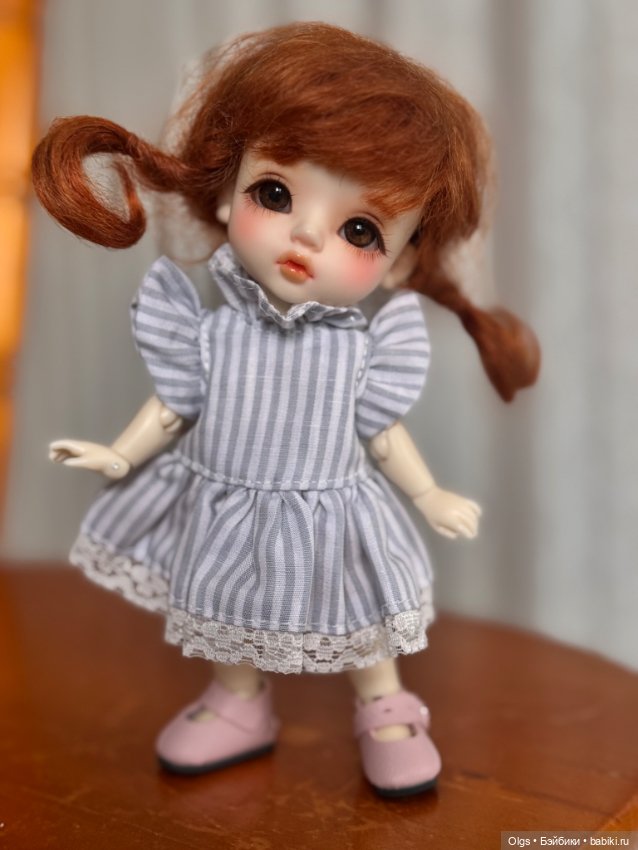 Анжу - Котёнок на кухне - Bebe Doll - LE10 (фото 6)