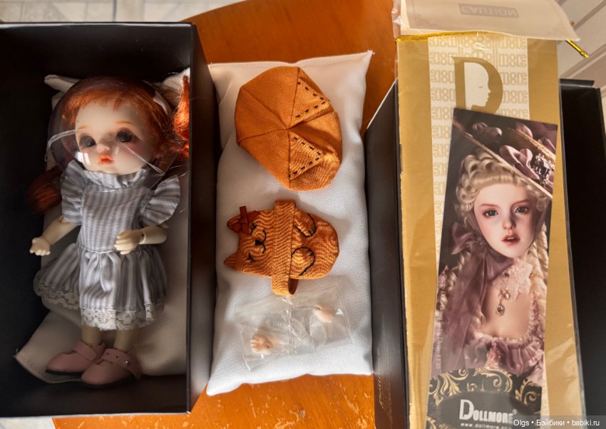 Анжу - Котёнок на кухне - Bebe Doll - LE10 (фото 8)