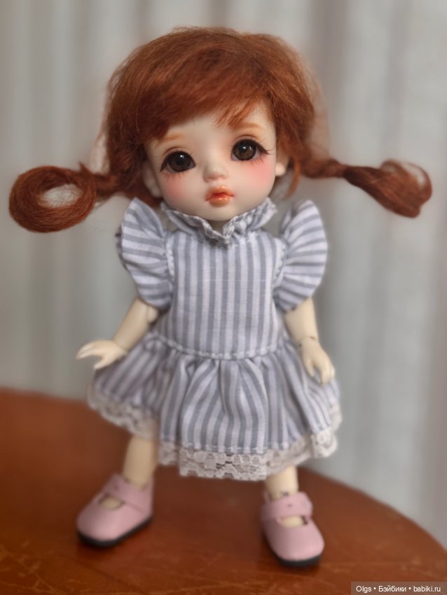 Анжу - Котёнок на кухне - Bebe Doll - LE10 (фото 7)