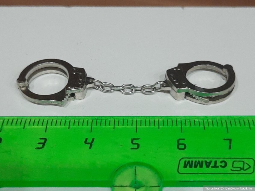Наручники для кукол — Миниатюра для кукол (фото 10)