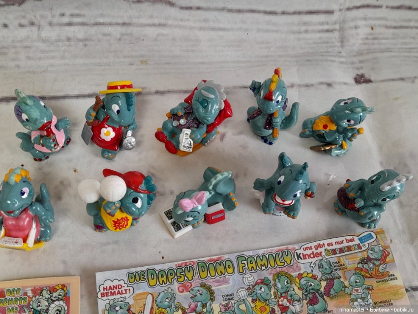 Киндеры. Семейные динозавры. Полная серия (фото 6)