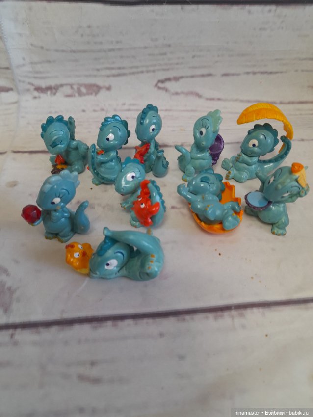 Киндеры. Динозавры морские. Полная серия (фото 7)