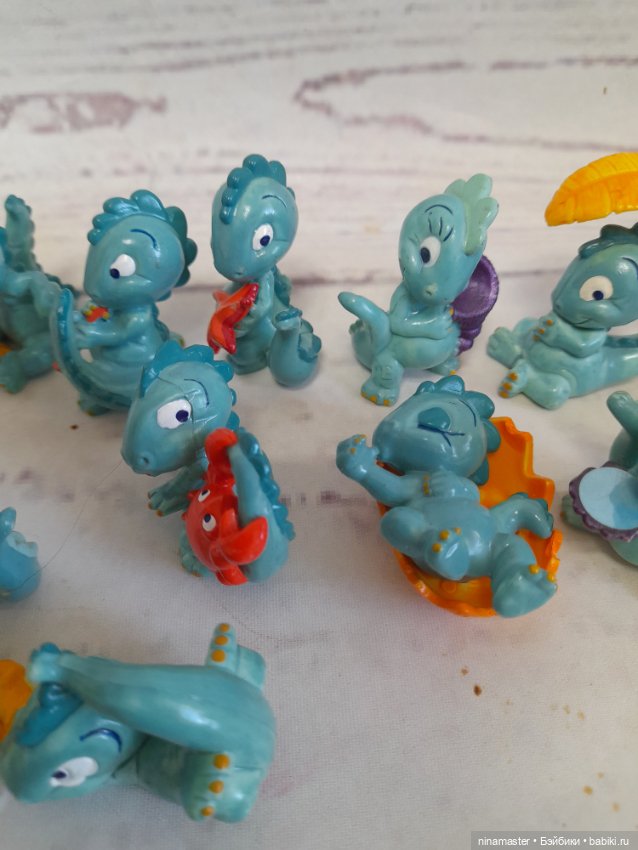 Киндеры. Динозавры морские. Полная серия (фото 4)