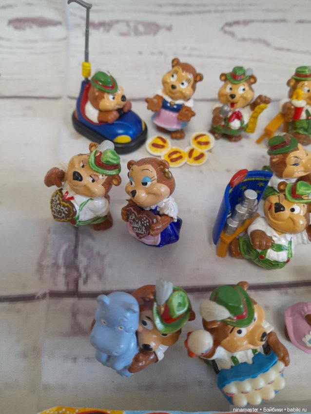 Киндеры. Медведи на ярмарке. Полные серии. Ещё один набор (фото 5)