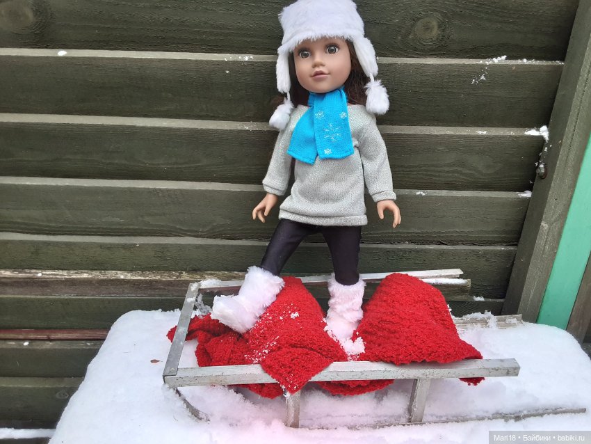 Санки для кукол СССР — Винтажные куклы и игрушки детства (фото 7)