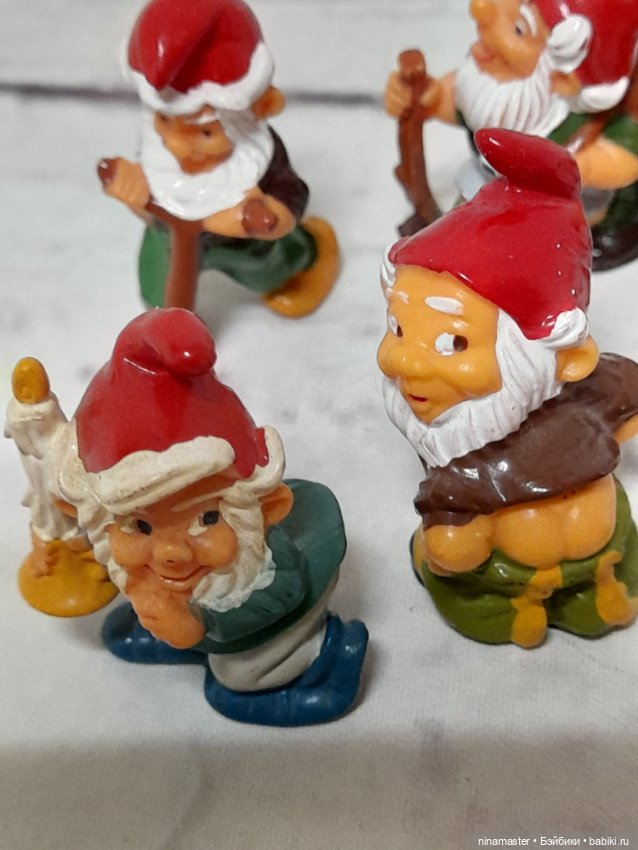 Киндеры. Гномы лесные. Полная серия-1 гном (фото 8)