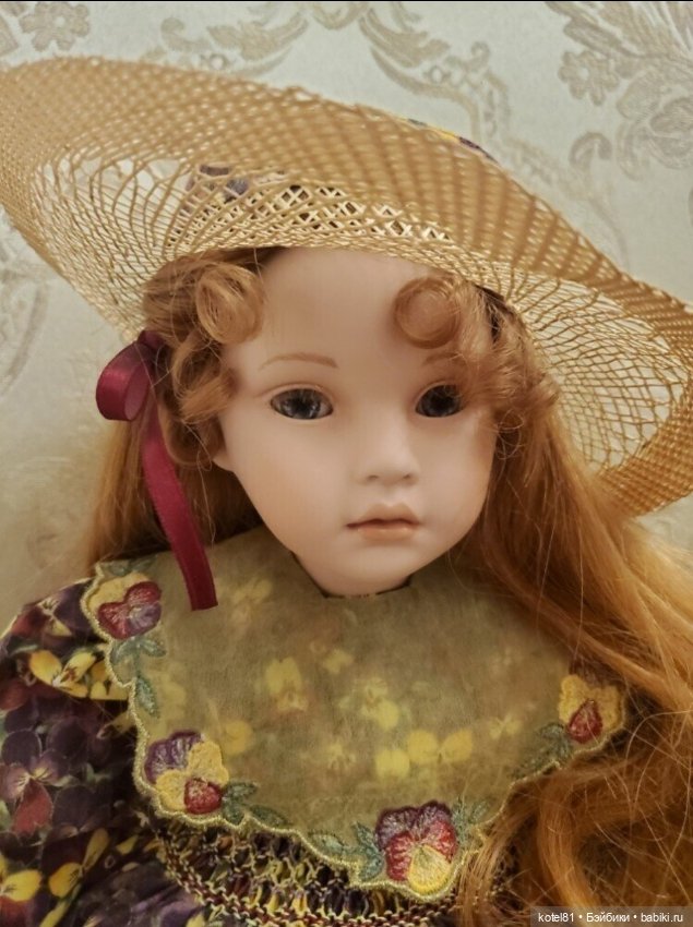 Фарфоровая коллекционная кукла от Pauline Bjonness-Jacobsen Лимитка (фото 5)