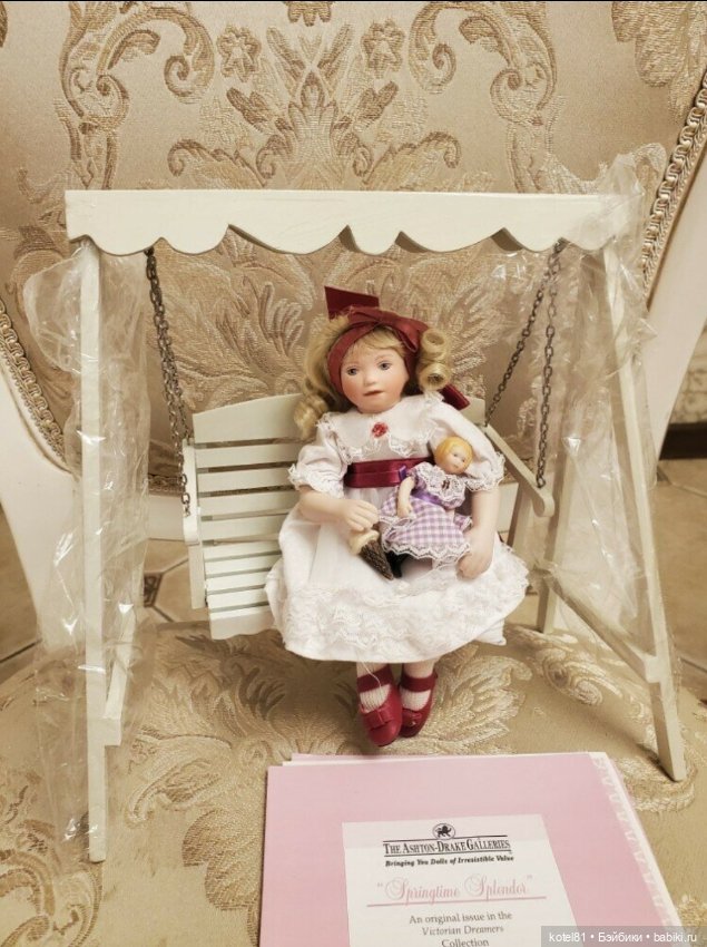 Мини девочка с куклой от Ashton Drake (фото 4)