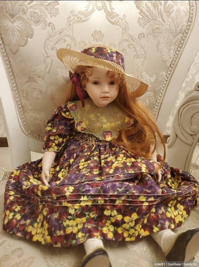 Фарфоровая коллекционная кукла от Pauline Bjonness-Jacobsen Лимитка (фото 4)