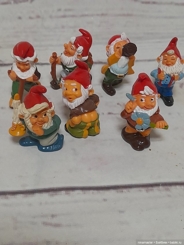 Киндеры. Гномы лесные. Полная серия-1 гном (фото 2)