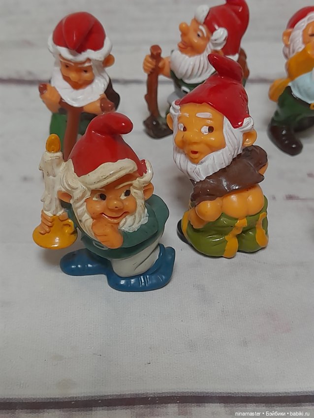 Киндеры. Гномы лесные. Полная серия-1 гном (фото 3)