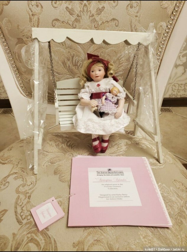 Мини девочка с куклой от Ashton Drake (фото 3)