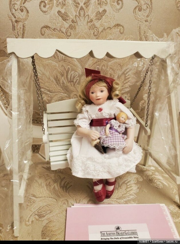 Мини девочка с куклой от Ashton Drake (фото 5)