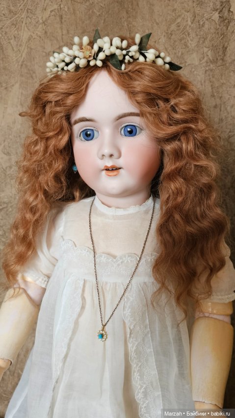 Невероятная красавица от Handwerck, антикварная кукла (фото 9)
