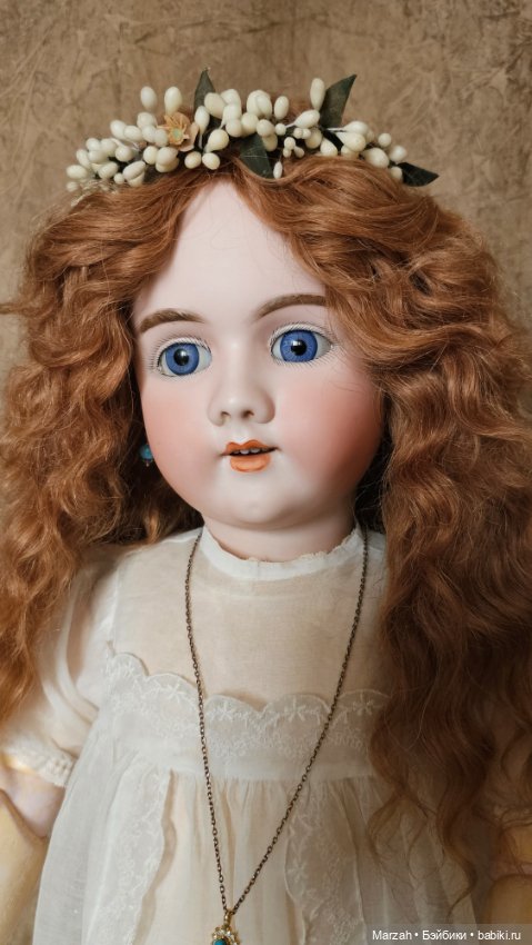 Невероятная красавица от Handwerck, антикварная кукла (фото 10)