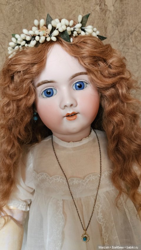 Невероятная красавица от Handwerck, антикварная кукла (фото 2)