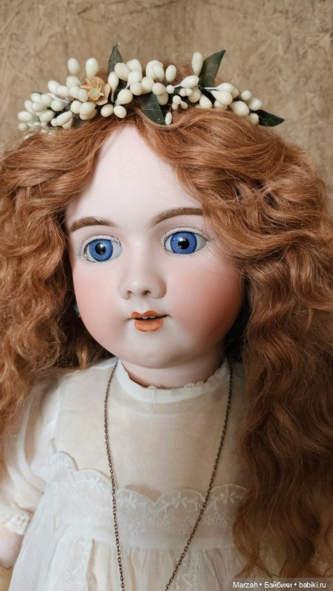 Невероятная красавица от Handwerck, антикварная кукла (фото 3)