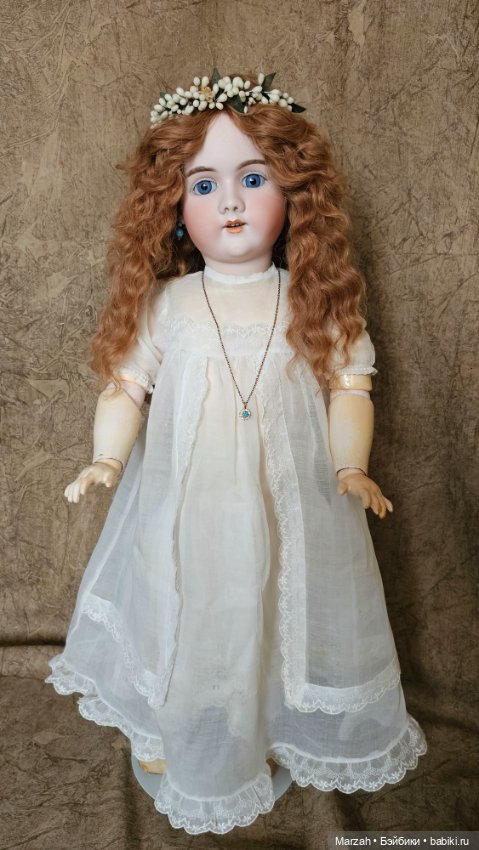 Невероятная красавица от Handwerck, антикварная кукла (фото 8)