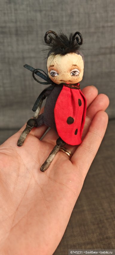 Божья коровка — Авторские игрушки (фото 4)