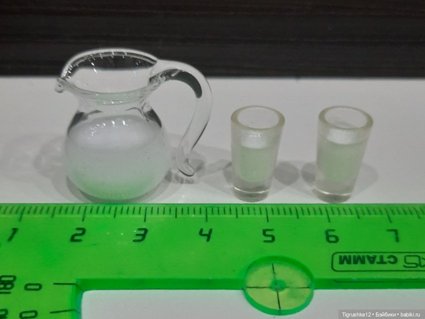 Кувшин молока и стаканчики (фото 6)