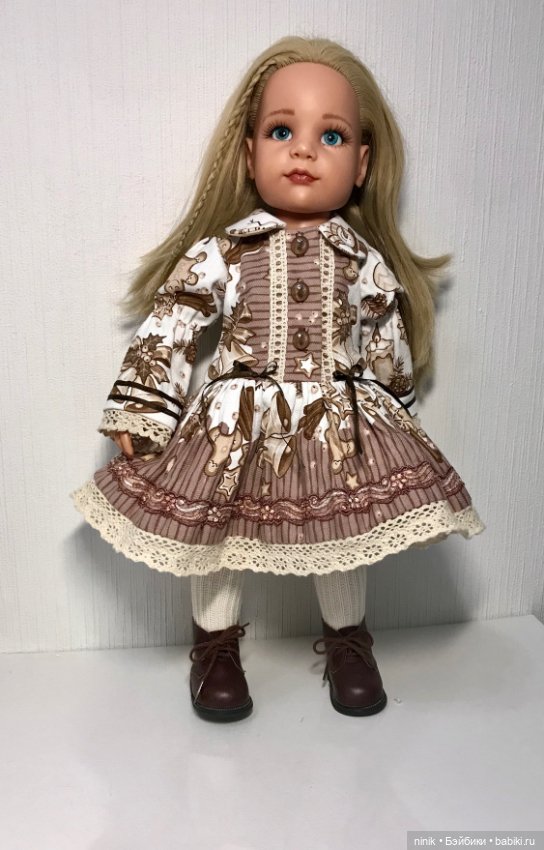Платье для Готц 50 см и кукол того же формата