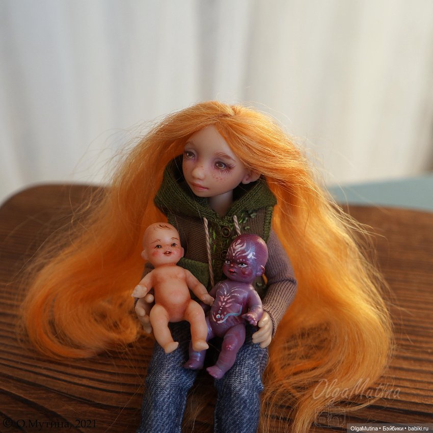 Микро пупс 1- 4 см — Авторские куклы (фото 7)