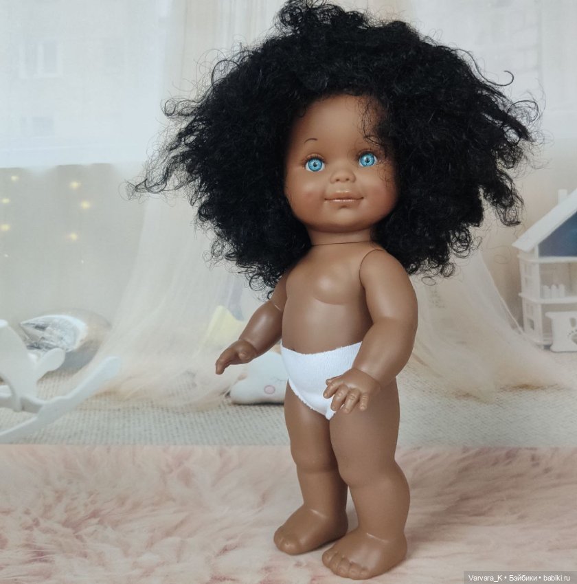 Lamagik кукла Бетти, мулатка с голубыми глазами, 26 см, № 1 (фото 10)