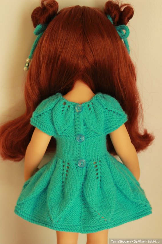 Платье + бантики — Одежда для кукол (фото 7)