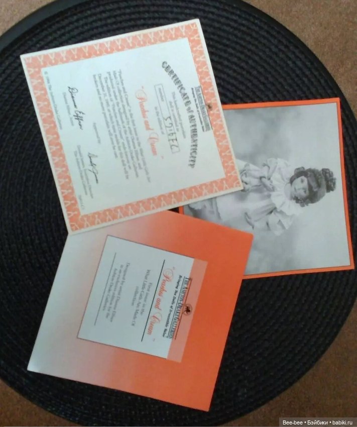 Девочка с персиками Дианы Эффнер Peashes and Cream Dianna Effner (фото 5)