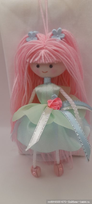 Куколки ручной работы в стиле наив в подарочной упаковке (фото 4)